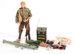 ORIGINAL VINTAGE ACTION MAN FIGURE WITH ACCESSORIES