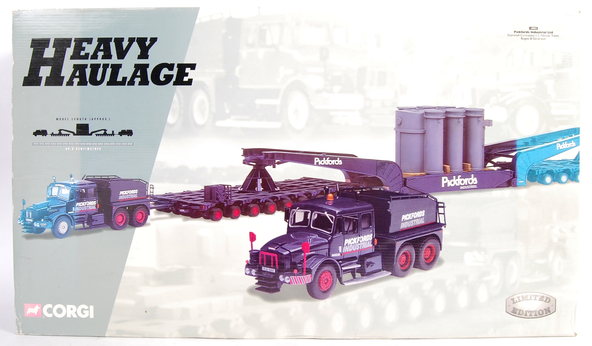 CORGI HEAVY HAULAGE LIMITED EDITION 1:50 SCALE DIECAST VEHICLE - Image 5 of 5