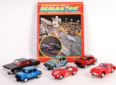COLLECTION OF ASSORTED SLOT RACING CAR MODELS.