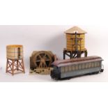 COLLECTION OF G SCALE GARDEN RAILWAY BUILDINGS
