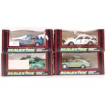 COLLECTION OF BOXED SCALEXTRIC SLOT CAR RACING MODELS