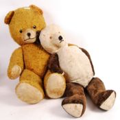 TWO ORIGINAL VINTAGE STUFFED TOYS BEARS