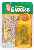 RARE VINTAGE STAR WARS ' EWOKS ' MOC CARDED ACTION FIGURE