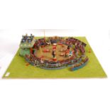 RARE VINTAGE BRITAINS PLASTIC MODEL CIRCUS LAYOUT SCALE MODEL