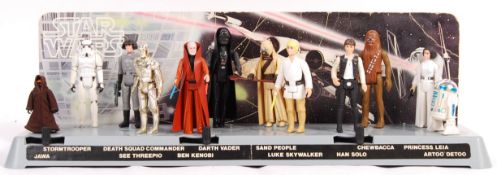 RARE VINTAGE KENNER STAR WARS ' FIRST 12 ' MAIL AWAY DISPLAY STAND