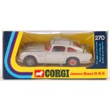 CORGI 270 JAMES BOND ASTON MARTIN DB5 IN ORIGINAL BOX