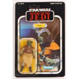 RARE VINTAGE STAR WARS MOC CARDED ACTION FIGURE - KLAATU