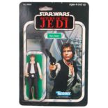 RARE VINTAGE STAR WARS MOC CARDED ACTION FIGURE - HAN SOLO