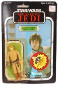 RARE VINTAGE STAR WARS MOC CARDED ACTION FIGURE LUKE SKYWALKER