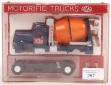 IDEAL MADE MOTORIFIC TRUCKS SLOT CAR RACING CEMENT MIXER