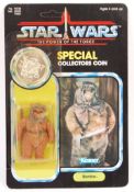 RARE EX-SHOP STOCK VINTAGE STAR WARS LAST 17 MOC CARDED FIGURE