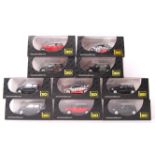 COLLECTION OF 10X BOXED IXO DIECAST MODELS RALLY AND MINI COOPERS