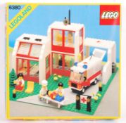 VINTAGE LEGO LEGOLAND BOXED HOSPITAL BUILDING SET