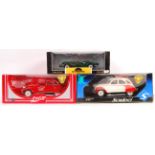 COLLECTION OF BOXED 1/18 SCALE DIECAST MODELS.