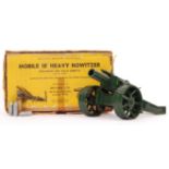 VINTAGE BRITAINS MADE BOXED 18 INCH MOBILE HEAVY HOWITZER