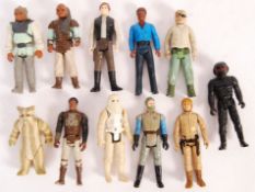 COLLECTION OF LOOSE STAR WARS FIGURES INCLUDING DEATH STAR GUNNER