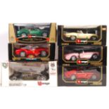 COLLECTION OF BOXED BBURAGO DIECAST MODEL CARS