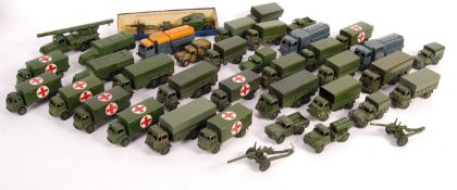 LARGE COLLECTION OF VINTAGE DINKY TOYS MILITARY DI