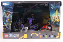 LEGO SHOP DISPLAY CABINET FOR THE NEXO KNIGHTS SERIES