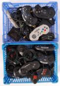 ASSORTED COMPUTER GAMES VIDEO CONSOLE CONTROL PADS