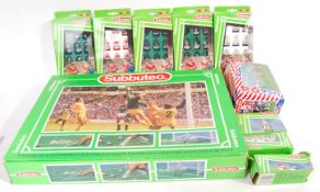 COLLECTION OF ASSORTED SUBBUTEO TABLE TOP FOOTBALL SETS