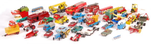 LARGE COLLECTION OF ASSORTED CORGI AND DINKY DIECAST