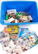COLLECTION OF ASSORTED LOOSE & PART-MADE LEGO SETS