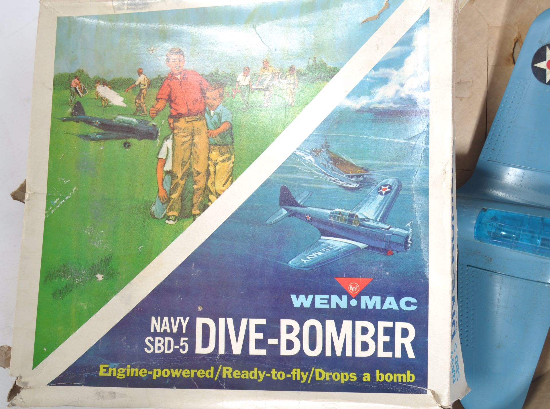 RARE VINTAGE AMF WEN MAC ENGINE POWERED DIVER-BOMB - Bild 4 aus 4