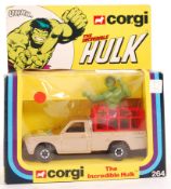 RARE VINTAGE CORGI DIECAST MODEL INCREDIBLE HULK T