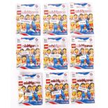 RARE LEGO MINIFIGURES GB OLYMPICS FULLY FACTORY SEALED SET