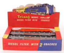 VINTAGE TRI-ANG MINIC PUSH-AND-GO M509 DIESEL TRAI