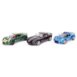 COLLECTION OF THREE JADI 1/18 SCALE DIECAST MODELS