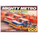 VINTAGE SCALEXTRIC MIGHTY METRO BOXED SLOT CAR SET