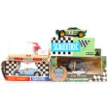 COLLECTION OF BOXED SCALEXTRIC SLOT CAR RACING MODELS