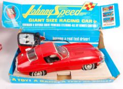 RARE VINTAGE TOPPER TOYS JOHNNY SPEED 3-TYPE JAGUAR