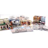 ASSORTED BUILT LEGO MODULAR SETS - BIG BANG THEORY