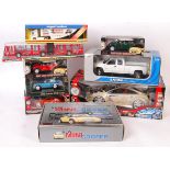 COLLECTION OF ASSORTED LARGE SCALE BOXED DIECAST MODELS