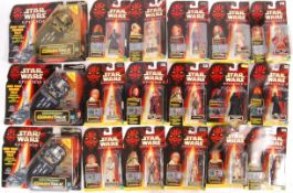 COLLECTION OF CARDED STAR WARS ACTION FIGURES