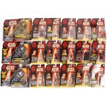 COLLECTION OF CARDED STAR WARS ACTION FIGURES