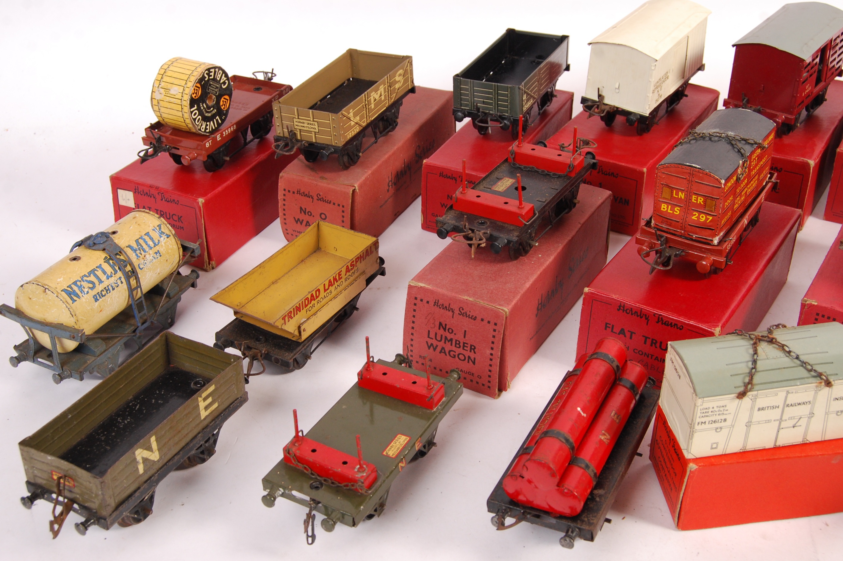 ASSORTED HORNBY 0 GAUGE MODEL RAILWAY TRAINSET ROLLING STOCK - Image 3 of 5