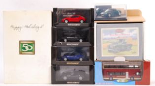 COLLECTION OF ASSORTED BOXED SCALE DIECAST MODELS