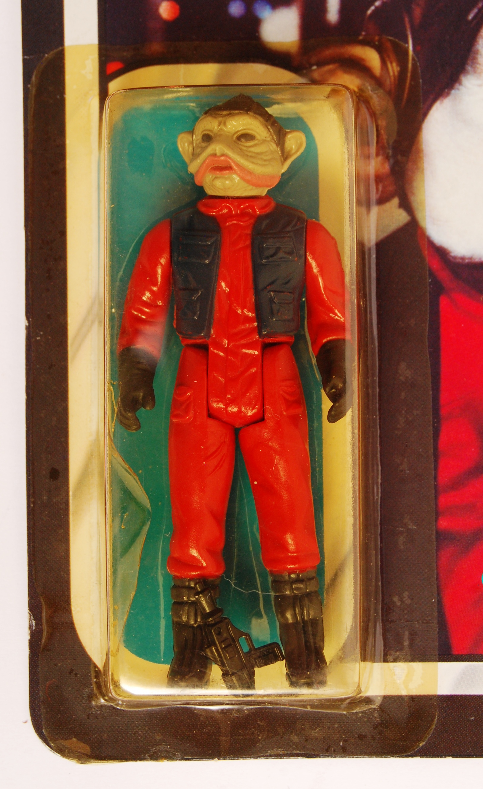 VINTAGE STAR WARS KENNER MOC CARDED ACTION FIGURE - NIEN NUNB - Image 5 of 6