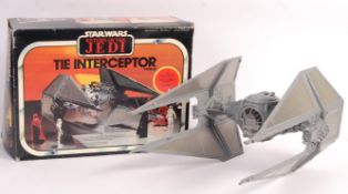 VINTAGE CLIPPER STAR WARS TIE INTERCEPTOR VEHICLE BOXED