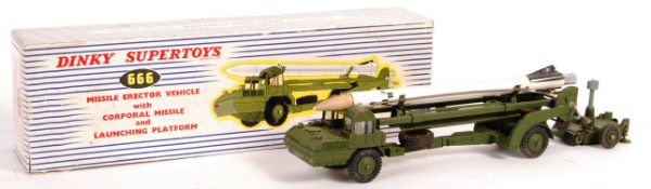 RARE VINTAGE DINKY TOYS BOXED MILITARY MISSILE ERE