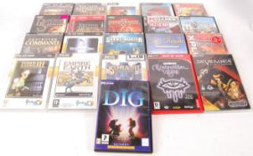 ASSORTED VINTAGE PC DVD & PC CD ROM COMPUTER GAMES