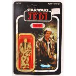 RARE VINTAGE STAR WARS MOC CARDED ACTION FIGURE - HAN SOLO
