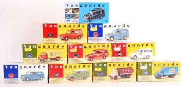 COLLECTION OF VANGUARDS 1/43 SCALE BOXED DIECAST M