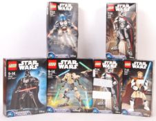 COLLECTION OF LEGO STAR WARS BOXED FIGURE SETS