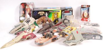 COLLECTION OF ASSORTED STAR WARS TOYS AND LEGO