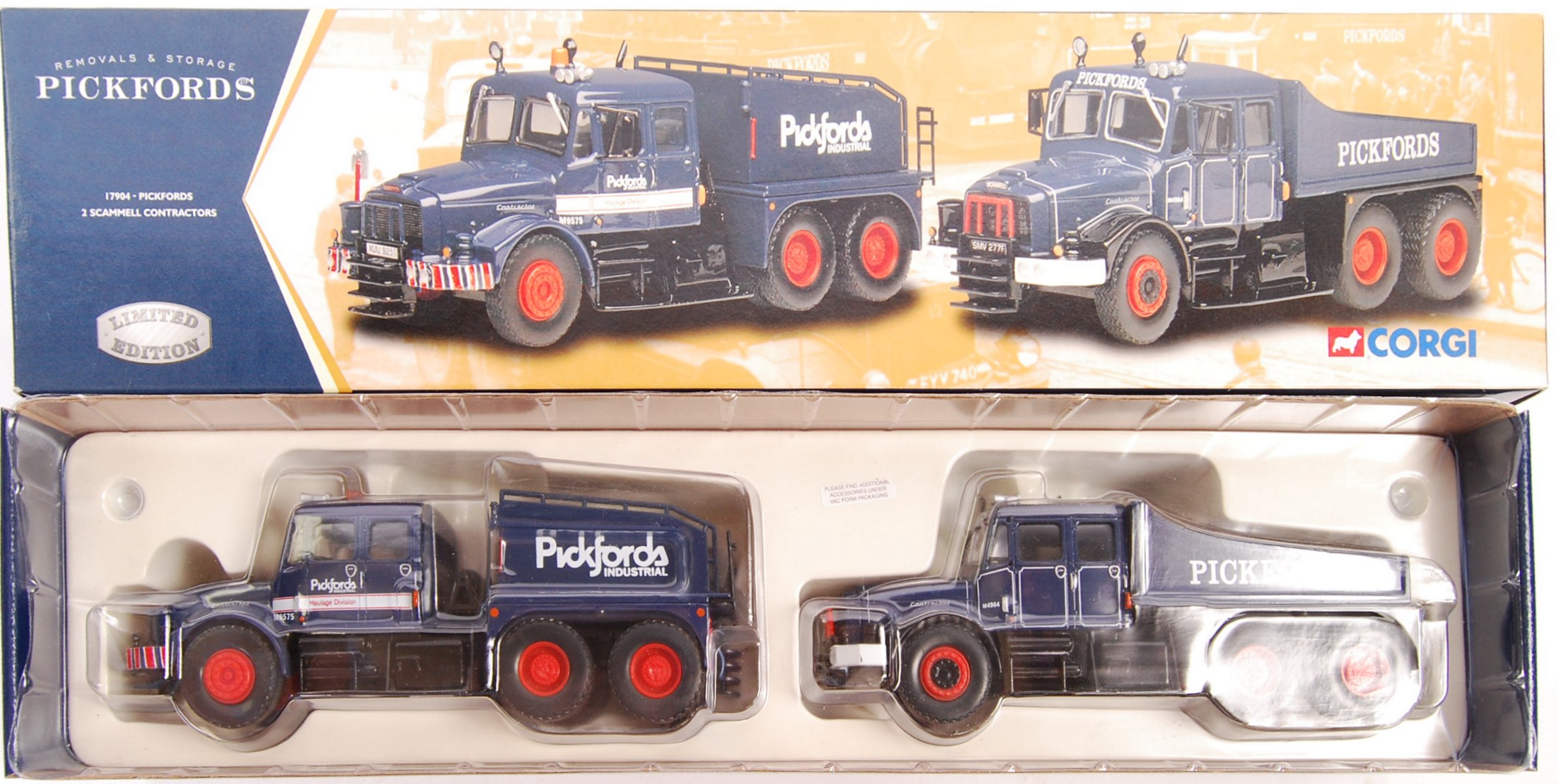 TWO HAULAGE RELATED BOXED DIECAST MODELS - TEKNO & - Image 3 of 4